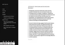 Sites similar to benwhite.com