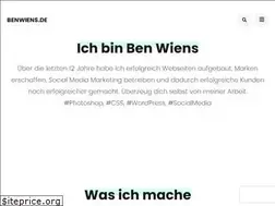 Sites similar to benwiens.de