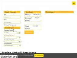 Sites similar to benzine-berekenen.nl
