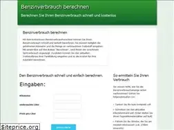 Sites similar to benzinverbrauch-berechnen.com
