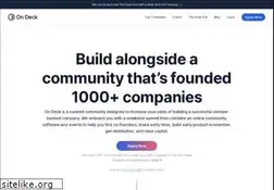 Sites similar to beondeck.com