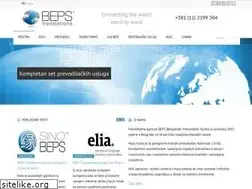 Sites similar to bepsprevodi.rs