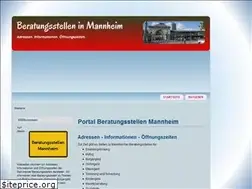 Sites similar to beratungsstellen-mannheim.de