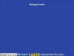 Sites similar to berbagaicontoh.com
