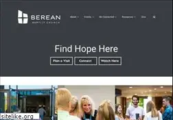 Sites similar to bereanbaptist.com