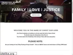 Sites similar to bereanbaptist.org