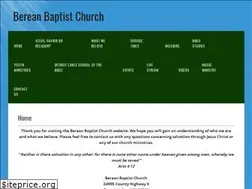 Sites similar to bereanbaptistdl.org