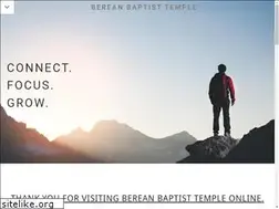 Sites similar to bereanbaptisttemple.com