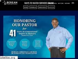 Sites similar to bereanchristianchurch.org