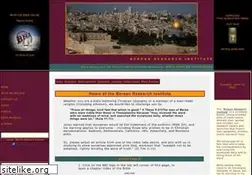 Sites similar to bereanresearchinstitute.com