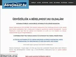 Sites similar to bereljmost.hu