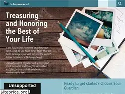 Sites similar to beremembered.com