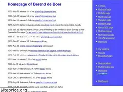 Sites similar to berenddeboer.net