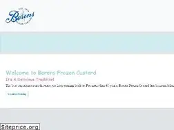 Sites similar to berenscustard.com