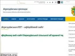 Sites similar to berezdivska-gromada.gov.ua