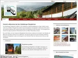 Sites similar to bergbahn-heidelberg.de