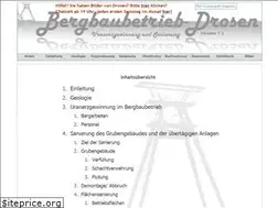 Sites similar to bergbaubetrieb-drosen.de