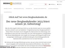 Sites similar to bergbaukalender.de