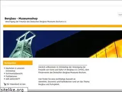 Sites similar to bergbaumuseum-shop.de