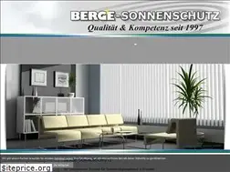 Sites similar to berge-sonnenschutz.de