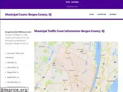 Sites similar to bergencountytrafficcourt.com