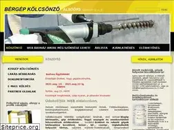Sites similar to bergepkolcsonzo.hu