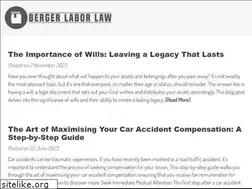 Sites similar to bergerlaborlaw.com