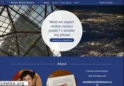 Sites similar to bergermobilenotary.com