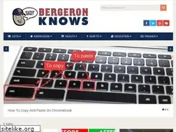 Sites similar to bergeronknows.com