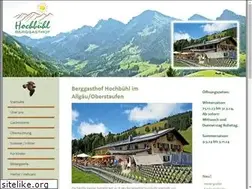 Sites similar to berggasthof-hochbuehl.de