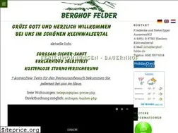 Sites similar to berghof-felder.de