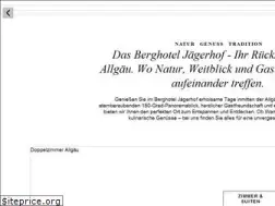 Sites similar to berghotel-jaegerhof.de