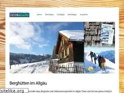 Sites similar to berghuetten-allgaeu.de