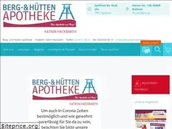 Sites similar to berghuetten-apotheke.de