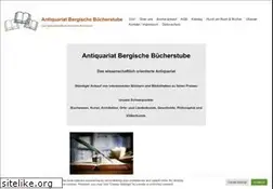Sites similar to bergische-buecherstube.de