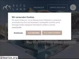 Sites similar to bergland-soelden.at