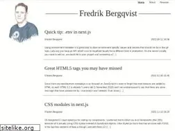 Sites similar to bergqvist.it