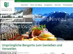 Sites similar to bergsteigerdoerfer.org
