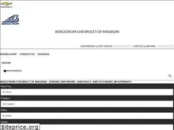 Sites similar to bergstrommadisonchevrolet.com