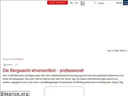 Sites similar to bergwacht.de