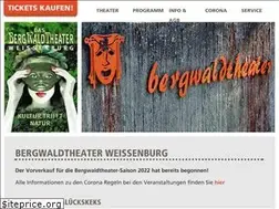 Sites similar to bergwaldtheater.de