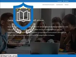 Sites similar to berichtsheftig.de