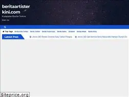 Sites similar to beritaartisterkini.com