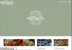 Sites similar to berkeleyhort.com