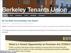 Sites similar to berkeleytenants.org