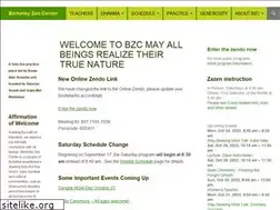 Sites similar to berkeleyzencenter.org
