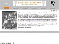 Sites similar to berkhofberkhoff.info