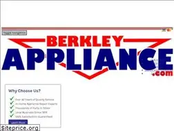 Sites similar to berkleyappliance.com