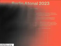 Sites similar to berlin-atonal.com