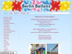Sites similar to berlin-ballons.de